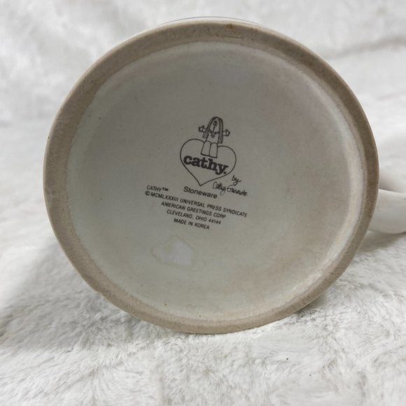 Vintage 1983 American Greetings Cathy Guisewite I Love My Career Mug - Picture 6 of 10